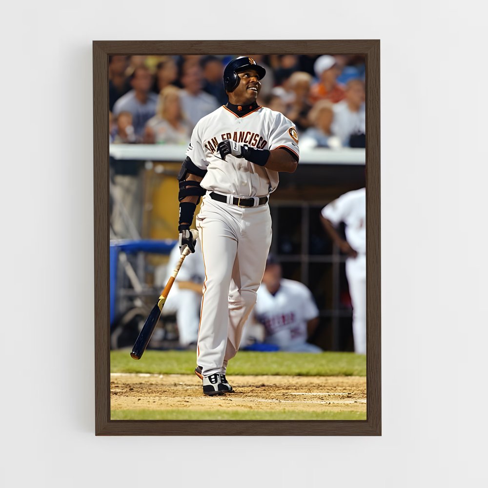 Poster Barry bonds – affiche Baseball (vue 5)